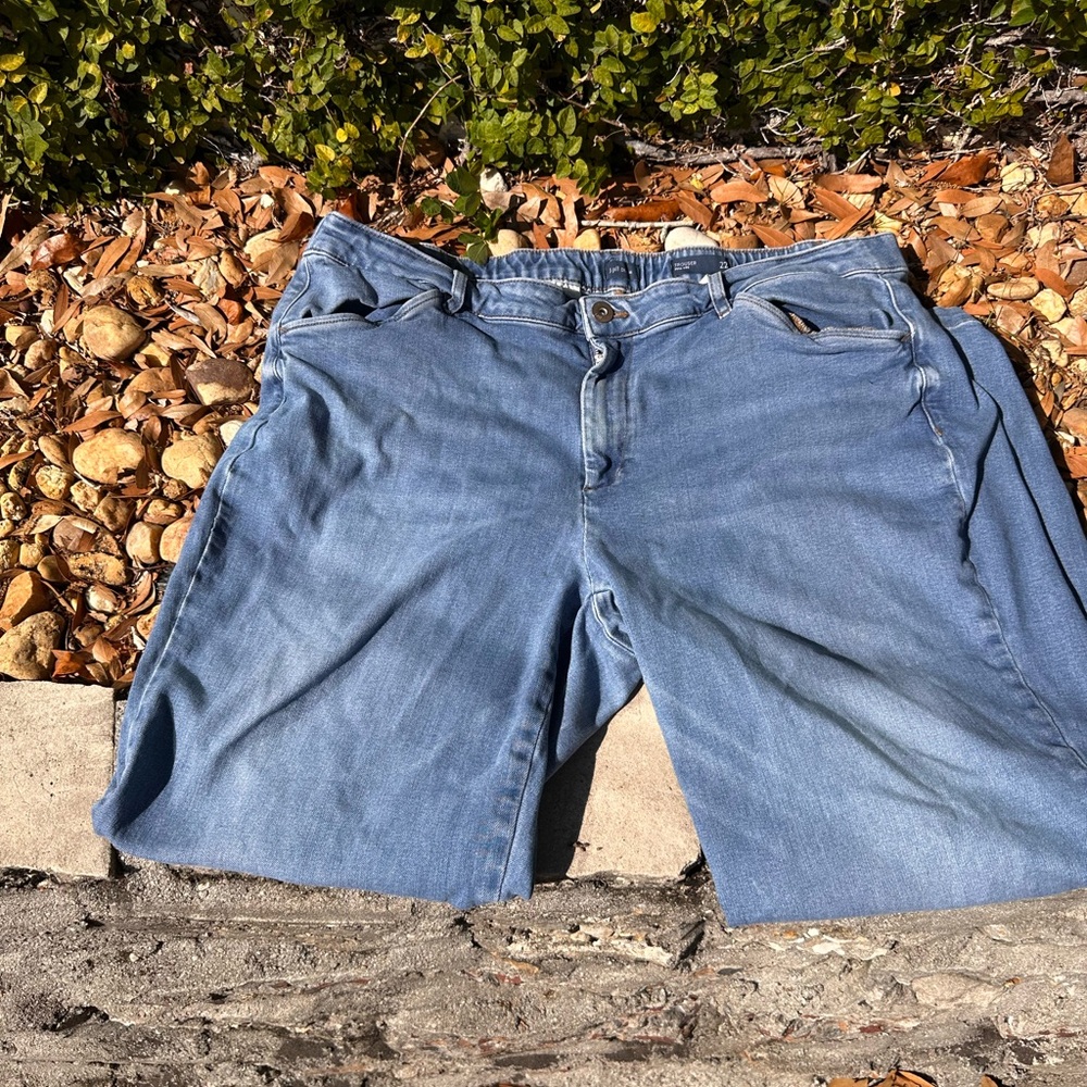 J. Jill Denim Full Leg Trousers